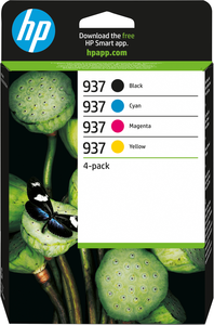 HP 937 CMYK Tinte Multipack