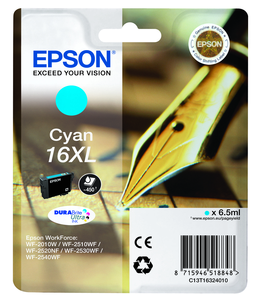 Epson 16XL Ink Cyan