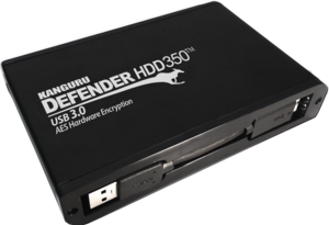 Kanguru Defender HDD350 verschlüsselte externe HDDS