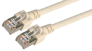 Patch Cable RJ45 SF/UTP Cat5e 0.5m Grey