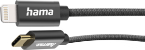 Hama USB-C - Lightning Cable 0.2m