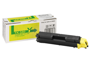 Kit toner Kyocera TK-580Y, jaune