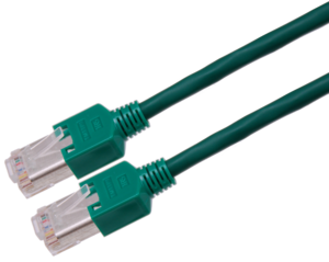 Patch Cable RJ45 S/UTP Cat5e 8m, Green