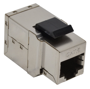 Keystone Jack 1x RJ45/f-f STP Cat6