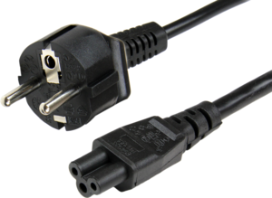 Power Cable Local/m - C5/f 2m Black