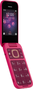 Télép. à clapet Nokia 2660 Flip rose pop