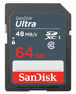 SanDisk SDXC Ultra 64 GB