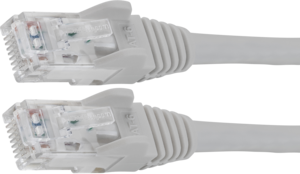 Câble patch RJ45 U/UTP Cat6, 1,5 m, gris