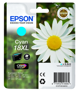 Epson 18 XL Tinte cyan