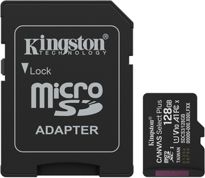 Carte mémoire micro SD Kingston Canvas Select Plus