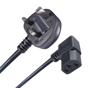 ConnektGear UK Plug to Right Angled C13