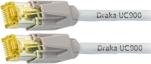 Patch Cable RJ45 S/FTP Cat6a 20m Grey