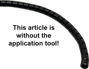 Cable Eater D=15mm 25m Black