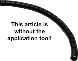 Cable Eater D=25mm 20m Black