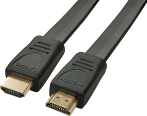 Câble plat HDMI A m.-HDMI A m., 0,5 m