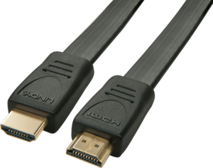 Câble plat HDMI A m.-HDMI A m., 1 m