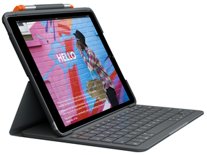 Logitech Slim Folio iPad Tastatur-Case