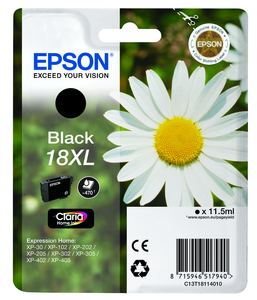 Epson 18 XL Tinte schwarz