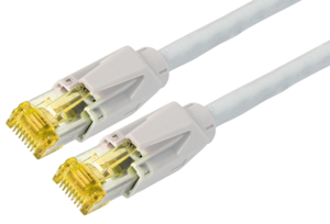 Patch Cable RJ45 S/FTP Cat6a 3m White