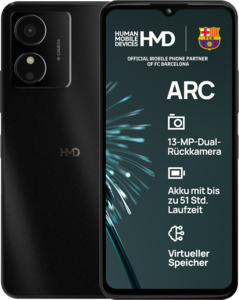 HMD Arc 64 GB 4G shadow black