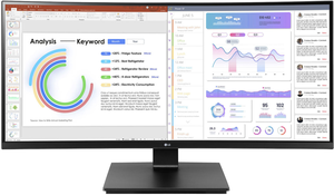LG 34BA75QE-B Curved Monitor