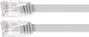 Patch Cable Flat RJ45 U/UTP Cat6 0.3m