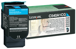 Lexmark C54x/X54x Return Toner Cyan