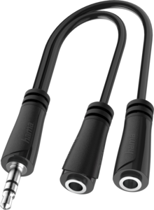 Audio Adapter 3.5mm Jack/m - 2x Jack/f