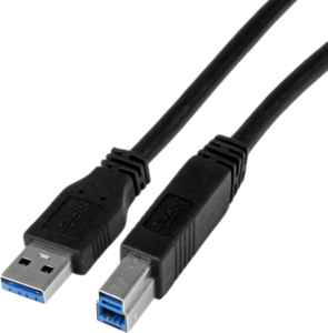 Cabo USB 3.0 m.(A)-m.(B) 1 m preto