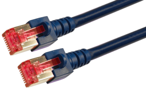 Câble patch RJ45 S/FTP Cat6 2 m noir