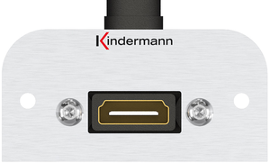 Panneau connexion Kindermann HDMI (90°)