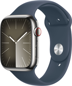 Apple Watch S9 9 LTE 45mm acél ezüst