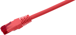 Patch Cable RJ45 U/UTP Cat6 2m Red