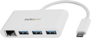 StarTech USB Hub 3.0 3Port+GbEthernet