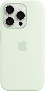 Apple Silicone Case iPhone 15 Pro Mint