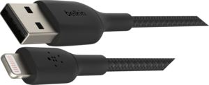Belkin USB 2.0 Typ A - Lightning Kabel Textilmantel