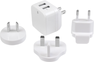 Chargeur de voyage StarTech double USB-A