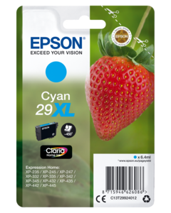 Encre Epson 29XL, cyan