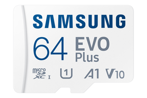 Scheda micro SDXC 64 GB Samsung EVO Plus