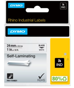 DYMO IND RHINO Label Tape Vinyl 24mm