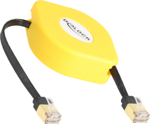 Patch Cable RJ45 U/FTP Cat6a 1.5m Retrac