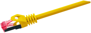 Kabel kat.6, S/FTP, RJ45, 5 m, żółty
