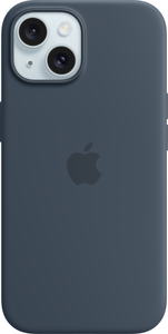 Apple iPhone 15 szilikontok viharkék