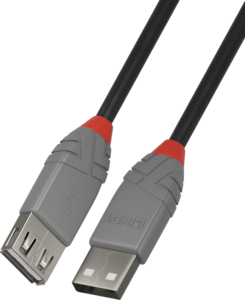 LINDY USB-A Extension 0.5m