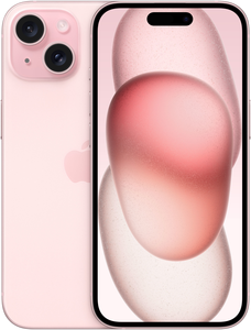 Apple iPhone 15 128 GB rózsaszín
