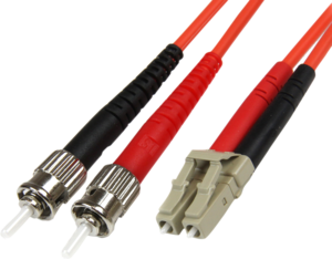 FO Duplex Patch Cable LC-ST 50/125µ 1m