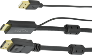 Cavo HDMI - DisplayPort Delock 2 m