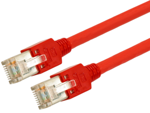 Patch Cable RJ45 (X) SF/UTP Cat5e 5m Red