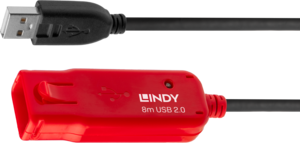 LINDY USB-A aktív hosszabbító 8 m
