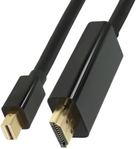 Delock Mini DP - HDMI Cable 2m